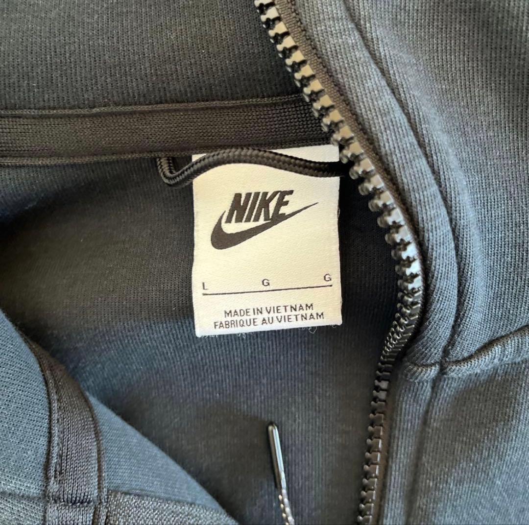 Nike テックフリース 黒 セットアップ 上L 下S 廃盤