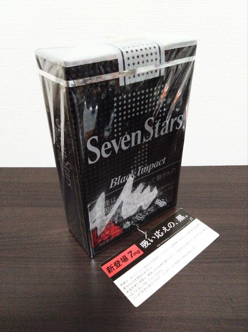 セブンスター　ブラックインパクト　ノベルティ　販促物　ビッグ　特大　インテリア