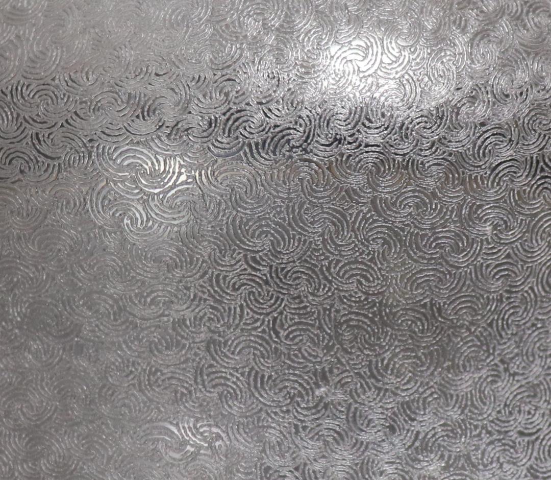 オールド・バカラ 春海商店特注 青海波模様 金彩大型 硝子抹茶碗 鉢 茶懐石道具