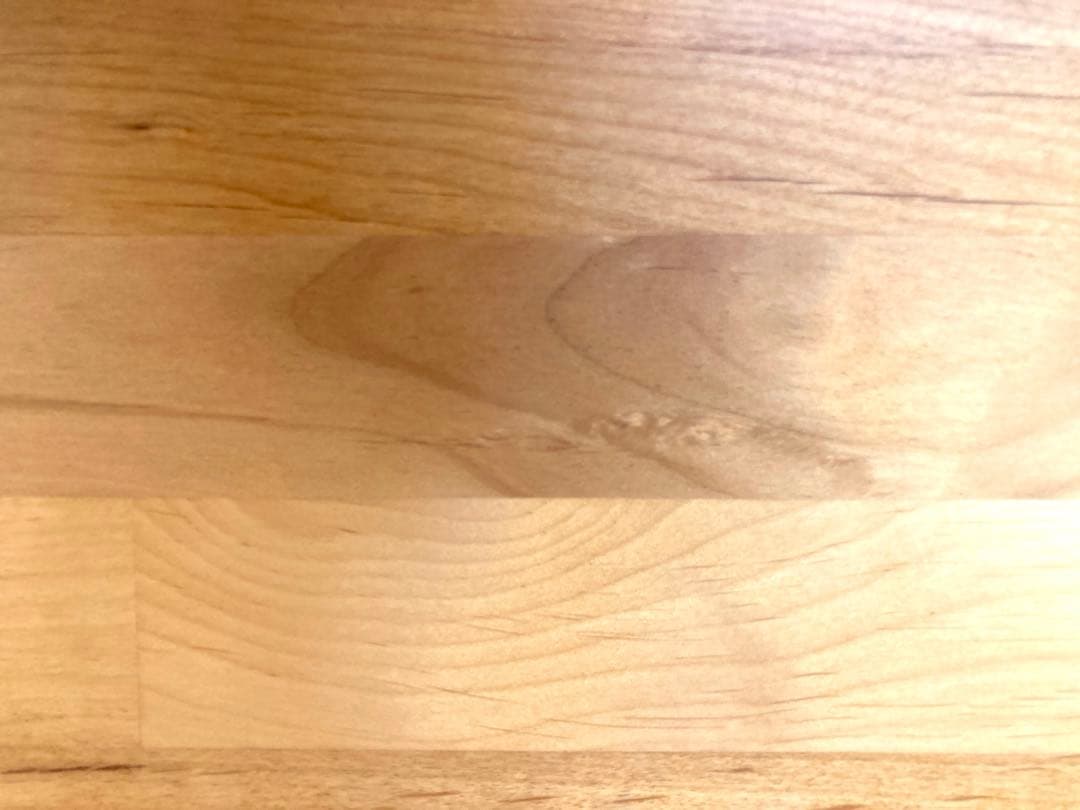 昇降式テーブル リフトテーブル ガス圧 無段階調節 （ライトブラウン）