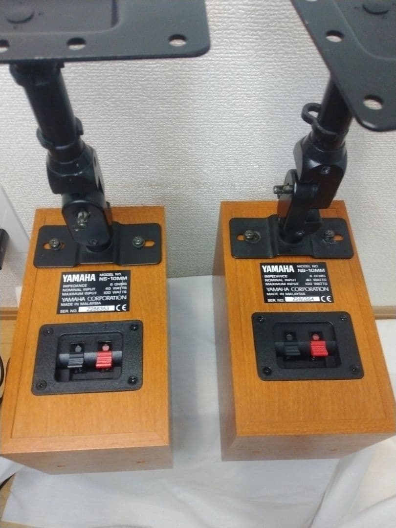 【美品】YAMAHA NS-10MM 純正壁掛けブラケットSPM-5付 最終価格