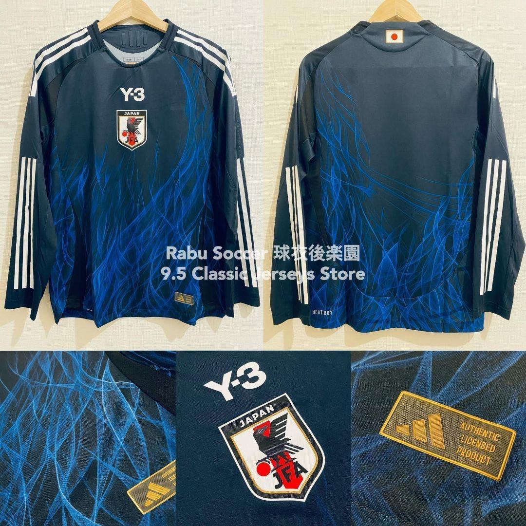 Y-3 日本代表 2024 ホーム ユニフォーム 長袖 選手着用 5XL