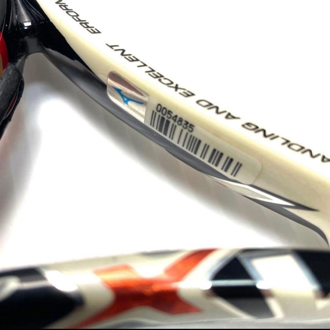 MIZUNOミズノ軟式テニスラケットXyst ZZジストZZレッド ソフトテニス
