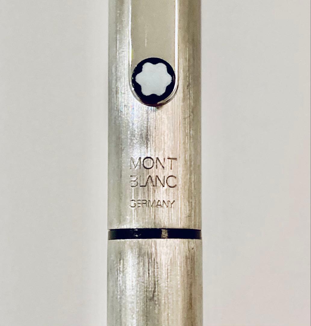 ドイツ製◆モンブラン 高級2色ボールペン Sライン MONTBLANC シルバー