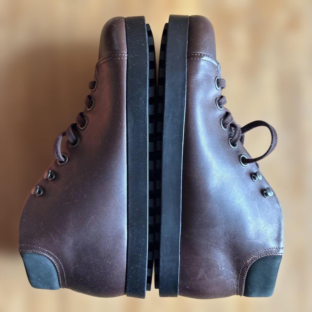 【未使用】Camper K300007-002 ブラウンレザー　サイズ43