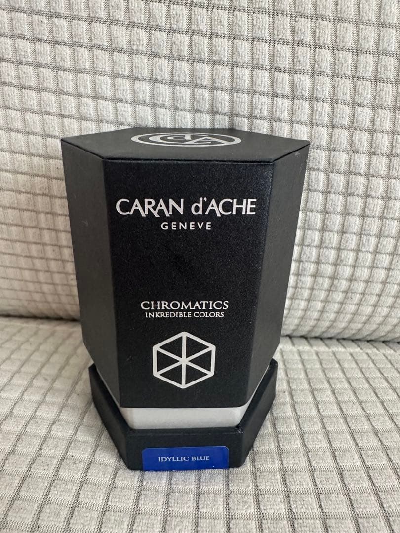 CARAN D'ACHE CHROMATICS インク 50ml +ガラスペン