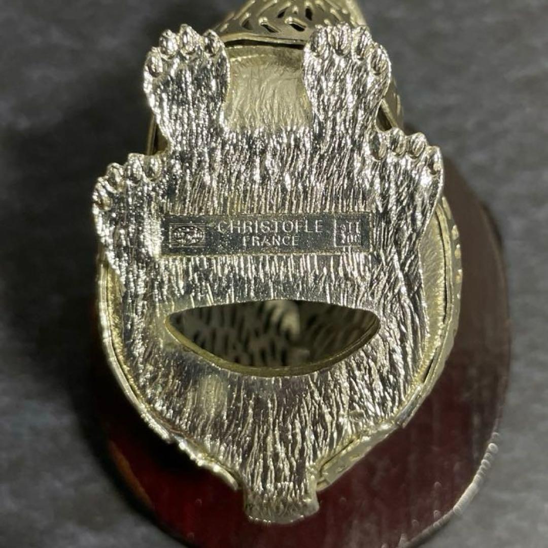 クリストフル　Christofle うさぎ　置き物　フランス