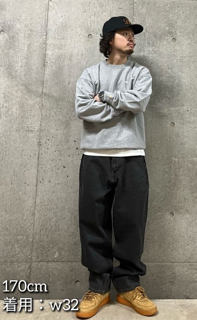 LEVI'S SUPER BAGGY スーパーバギー ブラック W36×L30