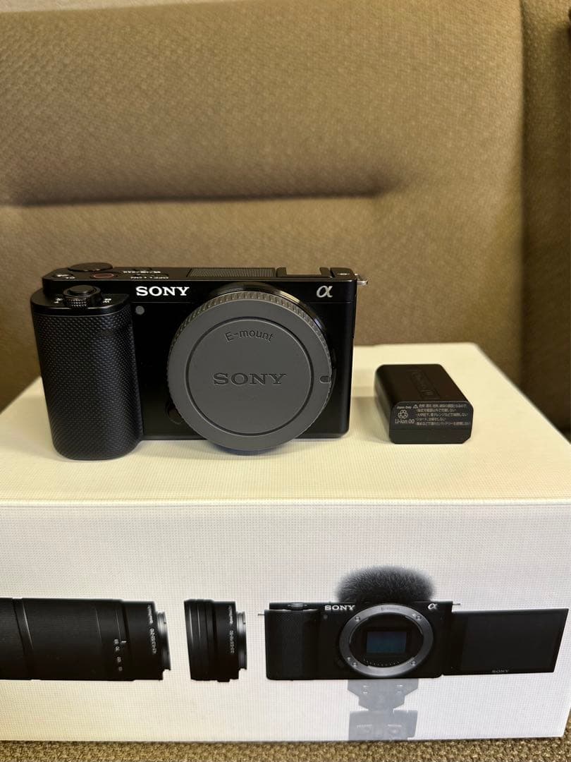 [美品] SONY ZV-E10 VLOGカメラ