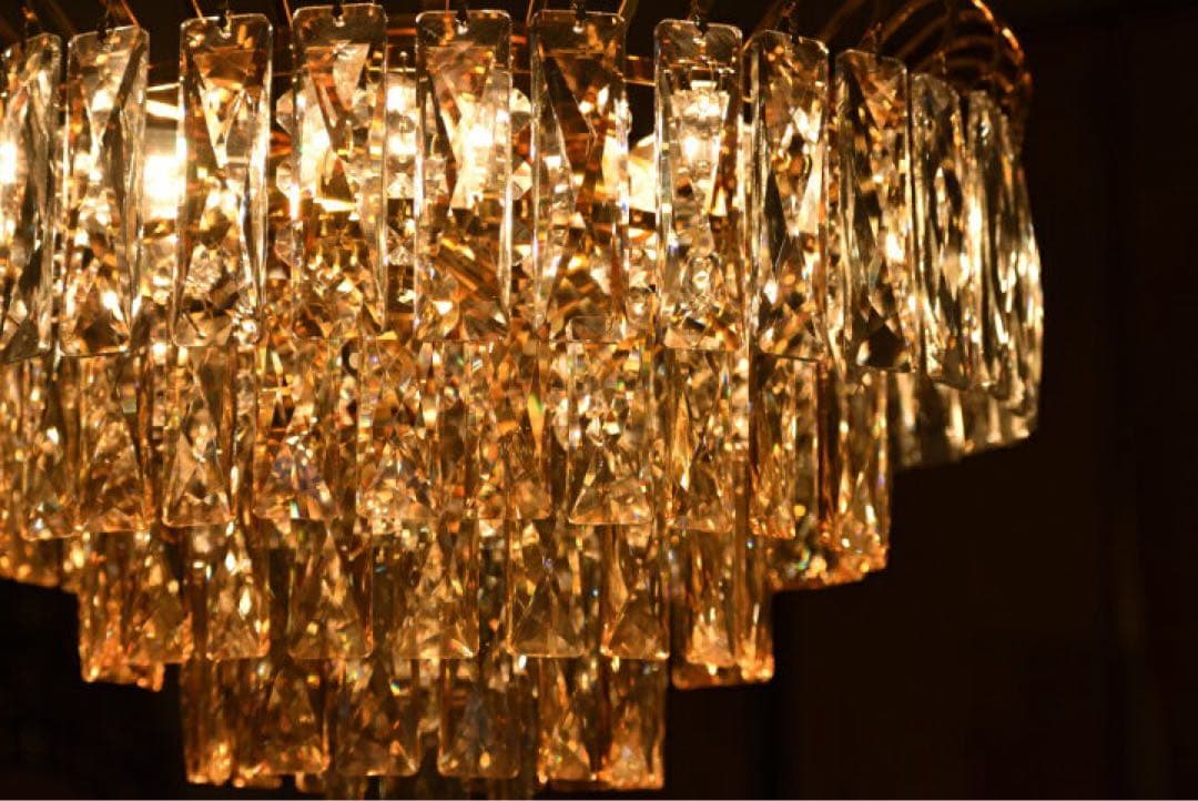 Topaz chandelier ゴールド シャンデリア　特別価格