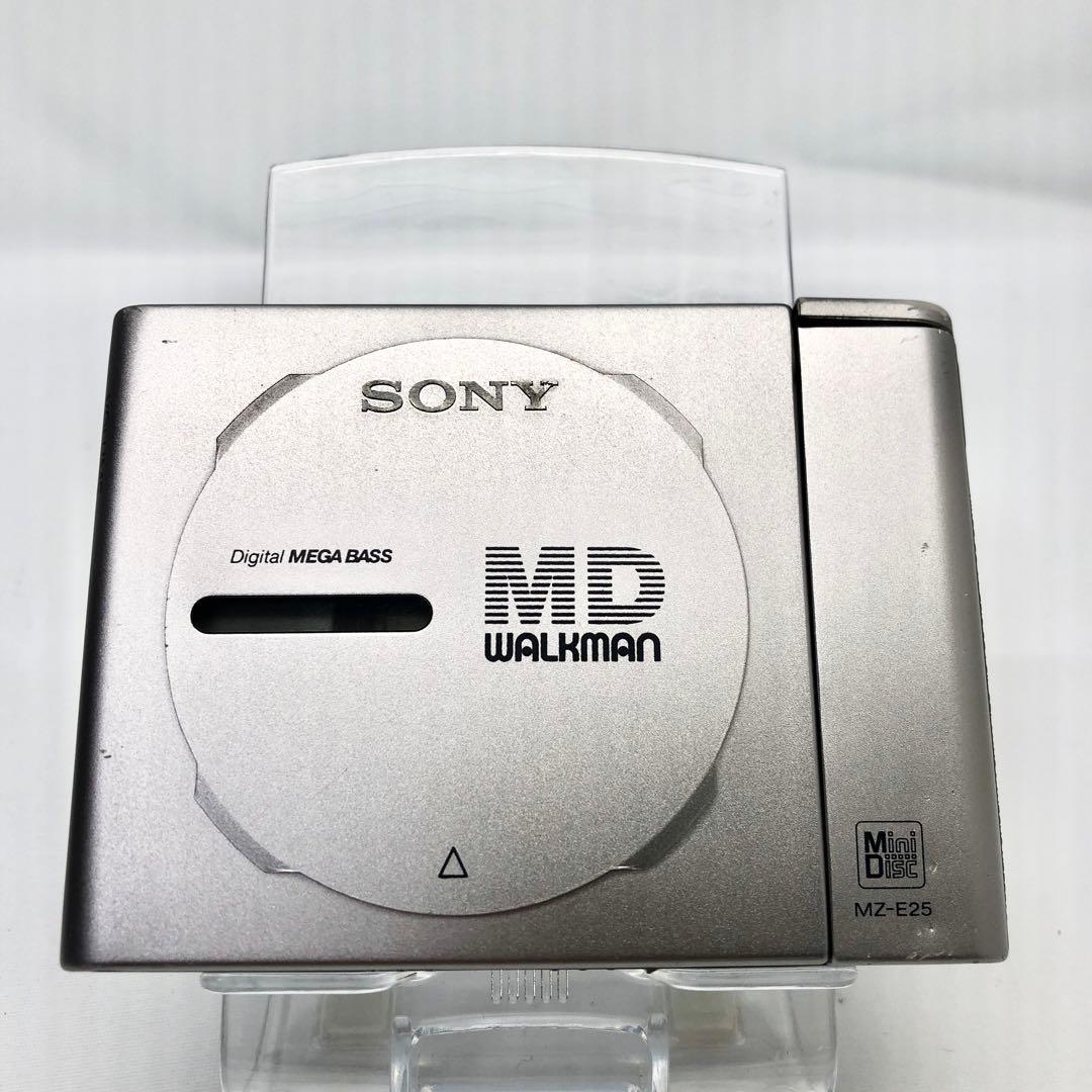 SONY MZ-E25-S シルバー ポータブルMDプレーヤー