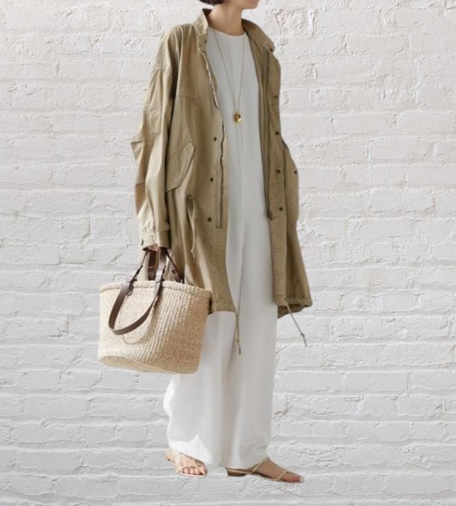 Bucket Baggage H＆S Basket Lバケットバゲージかごバッグ