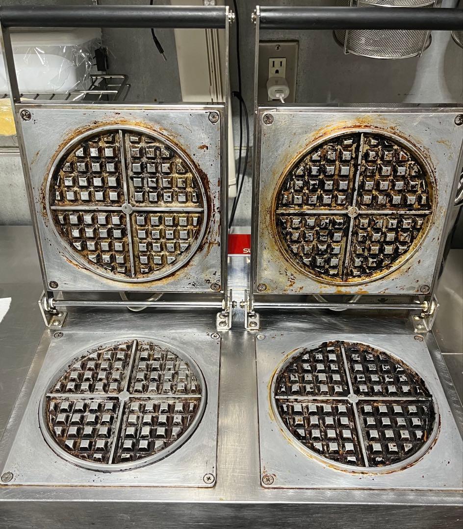 ST-2（サンテック）/業務用ワッフル/ワッフル機械