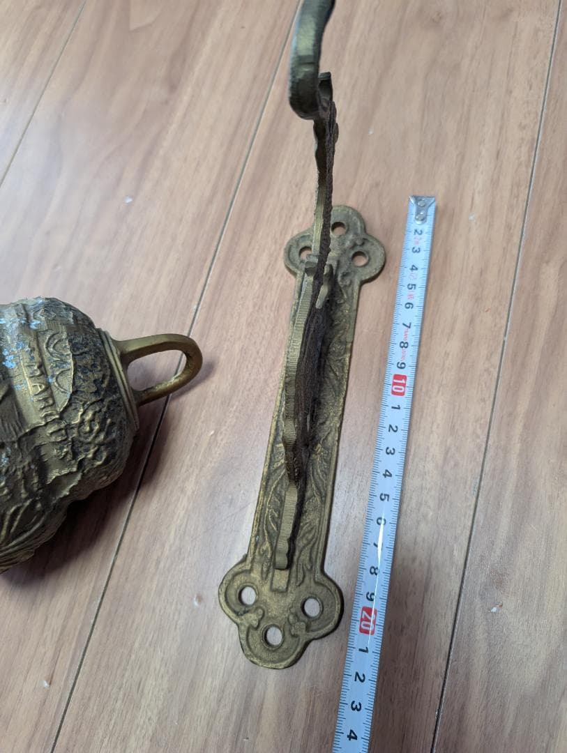 アンティーク.真鍮.ドアベル.チャイム.MARCO