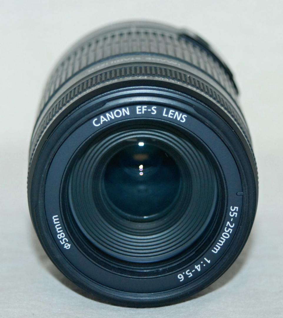 Canon 望遠レンズ EF-S55-250mm F4-5.6 IS キャノン