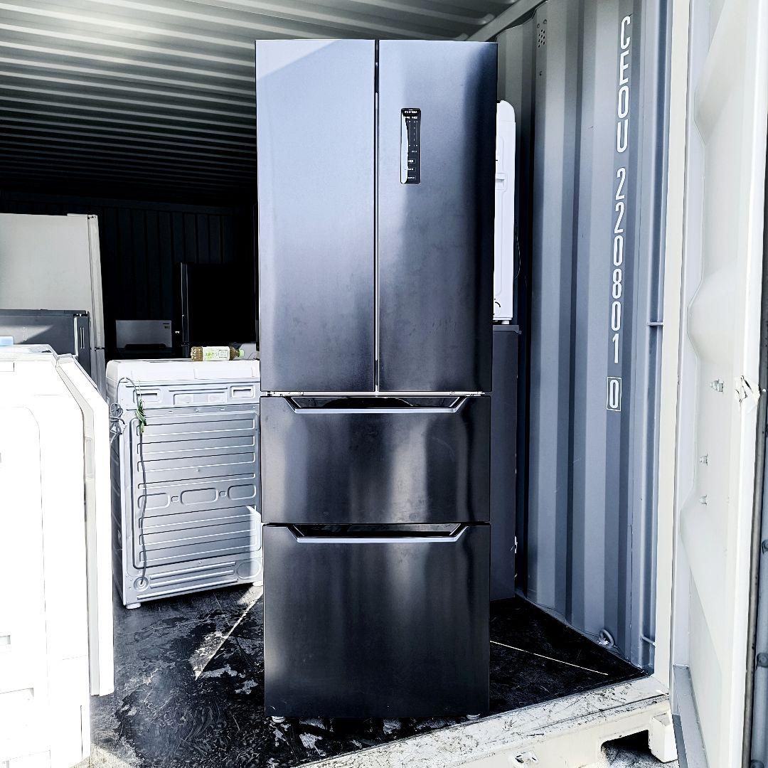 運搬取付無料！ブラック・2段冷凍室・大凍量！ IRIS冷蔵庫！完動品・超美品！