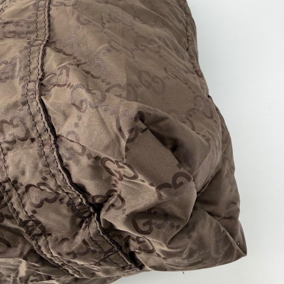 17724✨GUCCI トート エコバッグ テディベア 熊 ナイロン 犬 GG柄