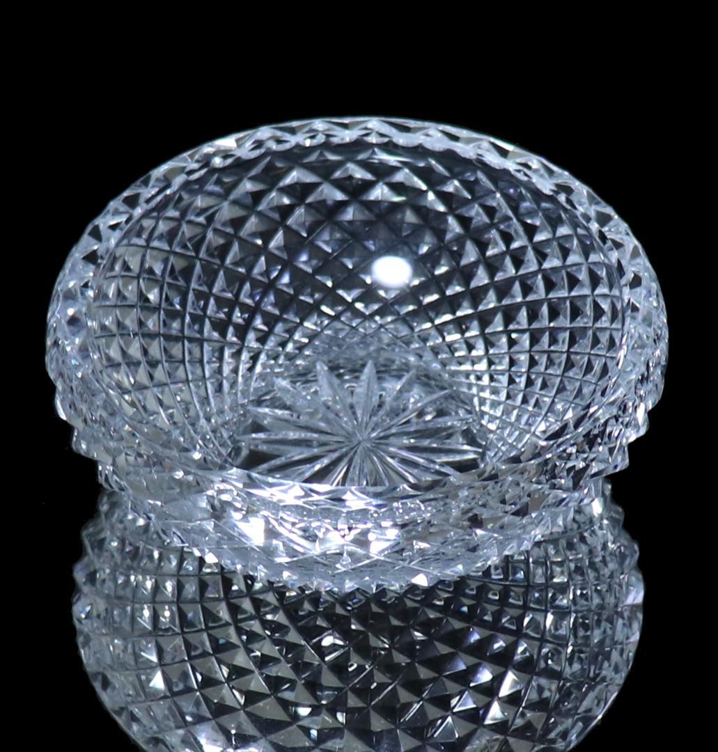 オールド・バカラ 最高級 春海好み 霰切子大型丸鉢 懐石道具 ディアマン ビゾー