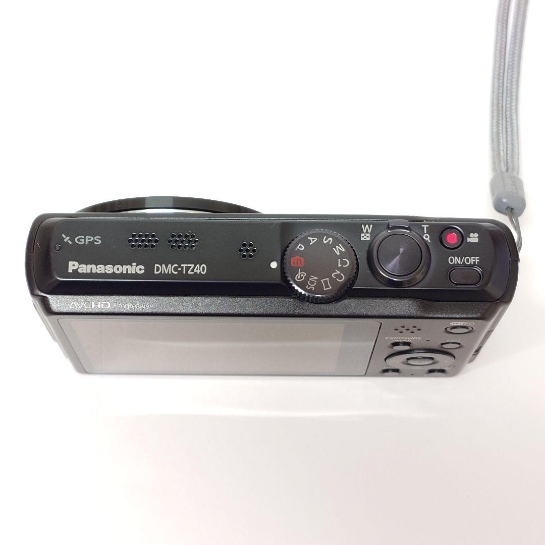【美品】パナソニック DMC-TZ40 コンパクトデジタルカメラ ルミックス