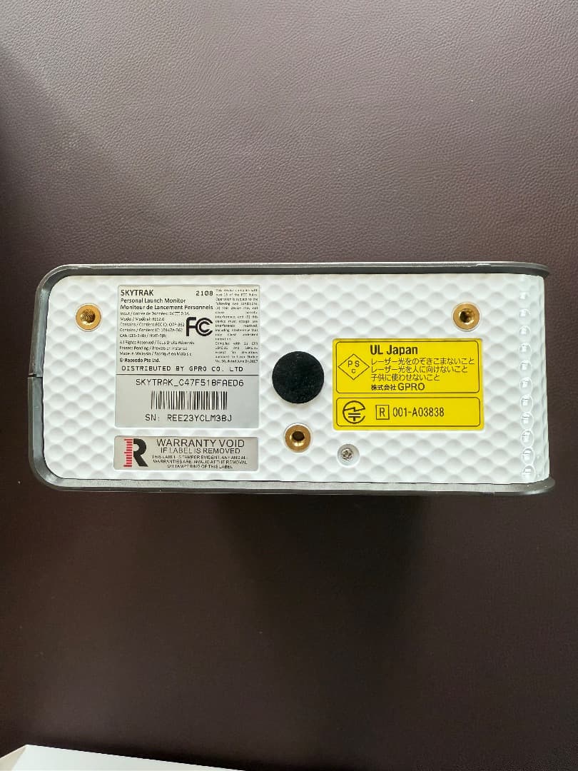 スカイトラック SKYTRACK ゴルフ 弾道測定器