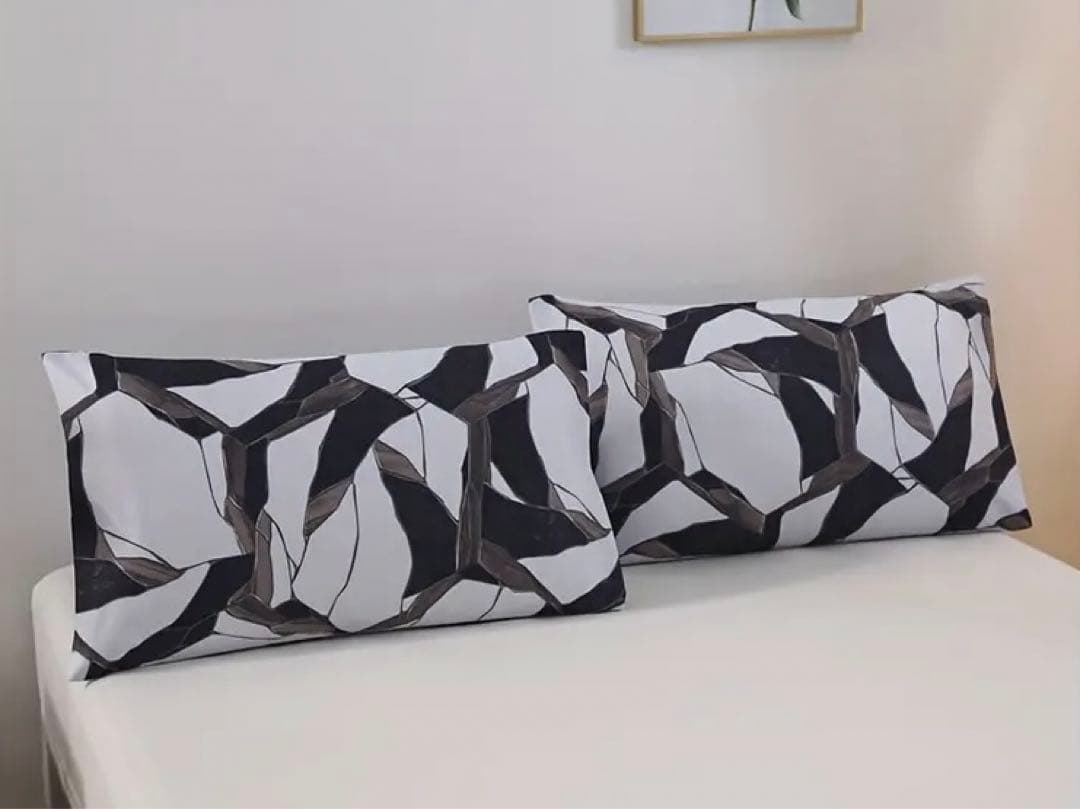 ベッドカバー160cm200cm枕カバー付き