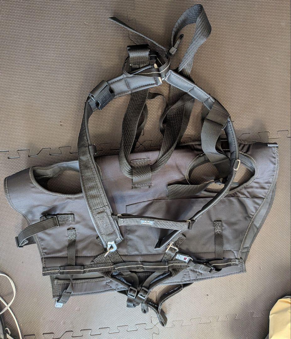 JULIUS-K9 降下用ハーネス　災害時に大型犬を背中に担いで運べますサイズL