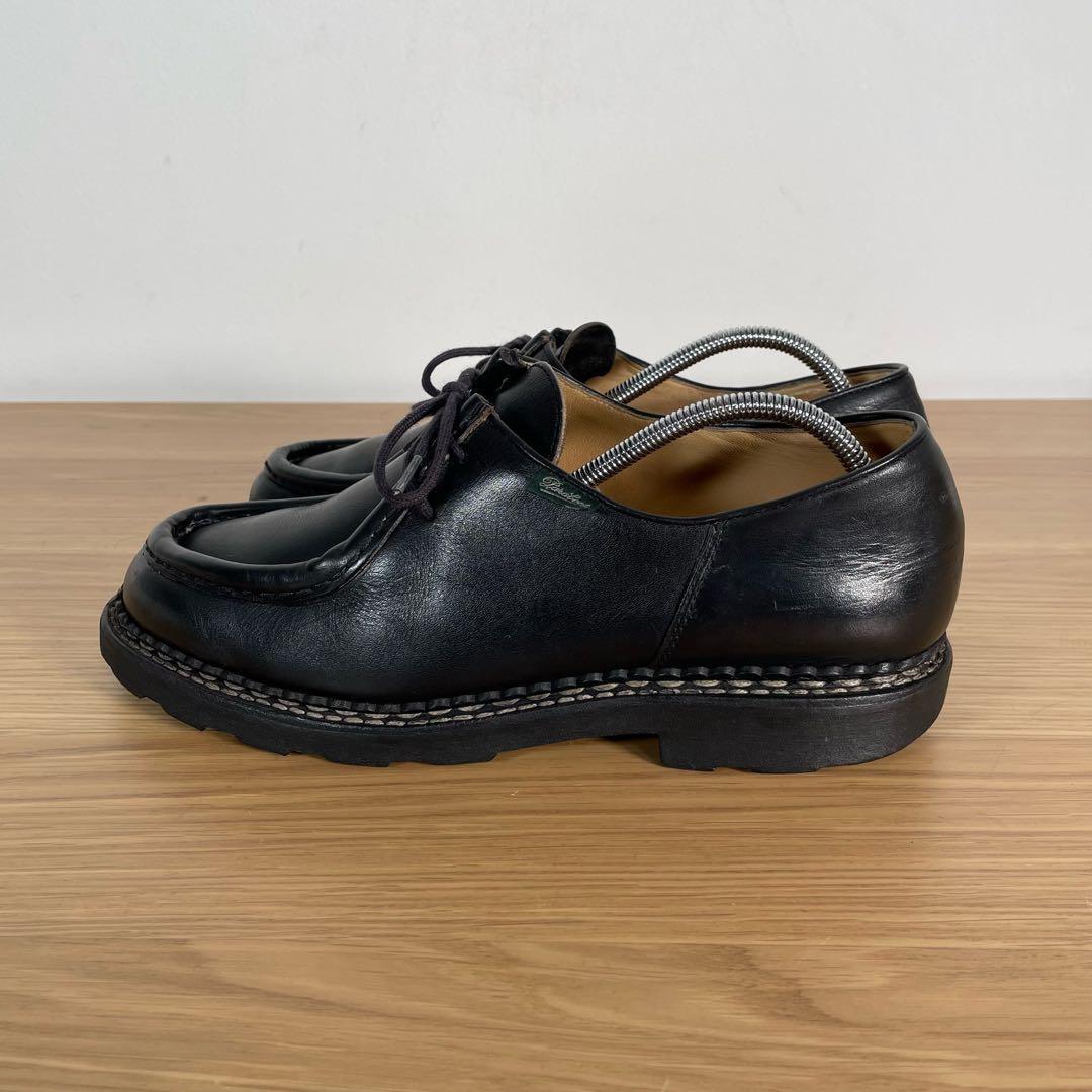 パラブーツ　ミカエル　ドレスシューズ　革靴　レザー　ブラック　41