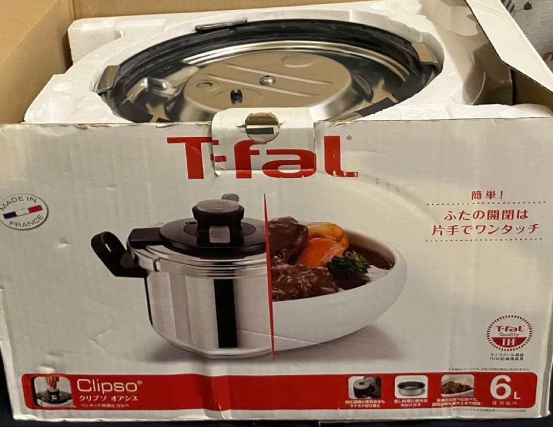 ティファール　Ｔ-falクリプソオアシス6L圧力鍋