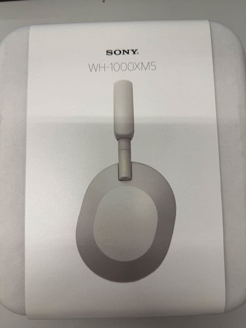 新品未開封」SONY WH-1000XM5/SMワイヤレスヘッドホン ホワイト