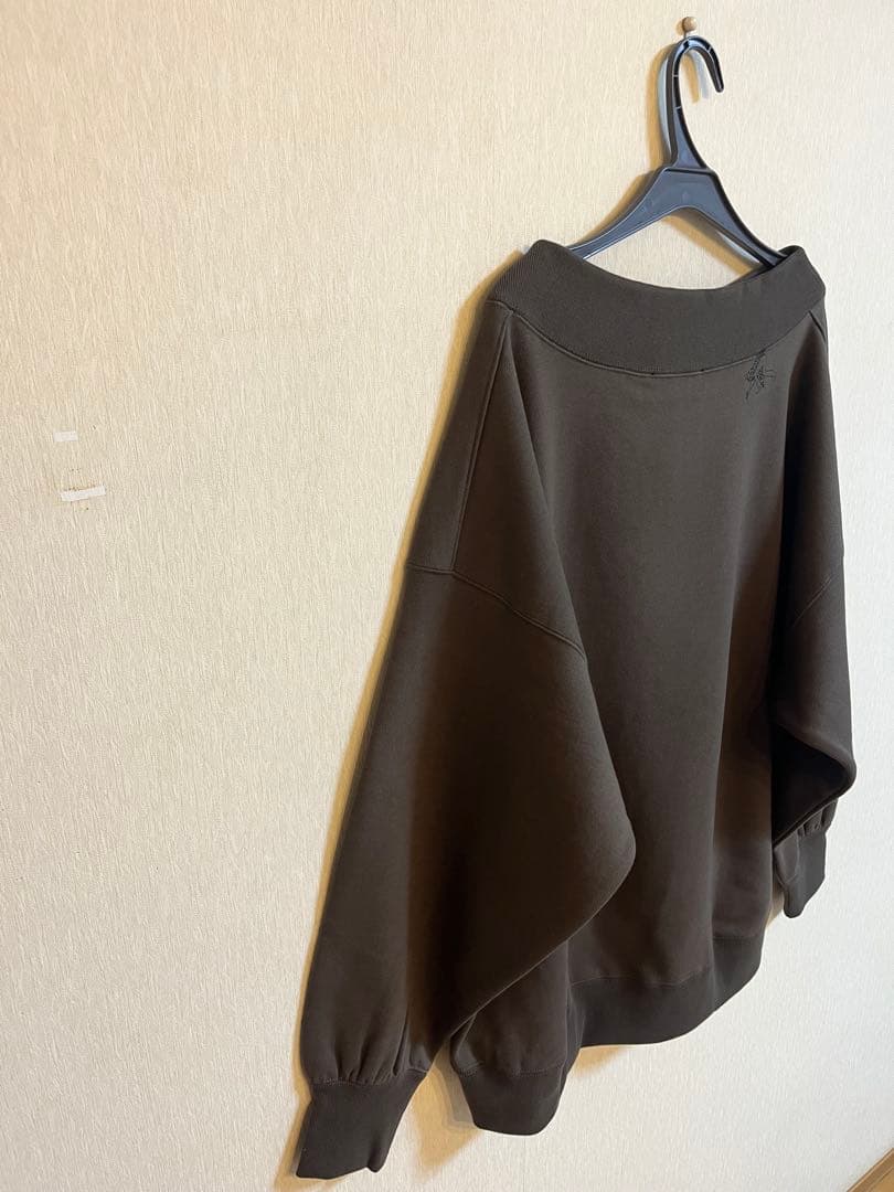 Ronde刺繍裏毛プルオーバー