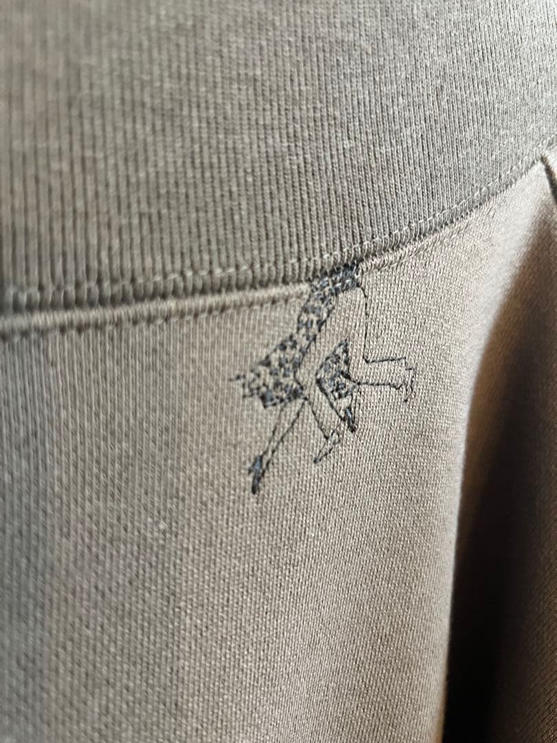 Ronde刺繍裏毛プルオーバー