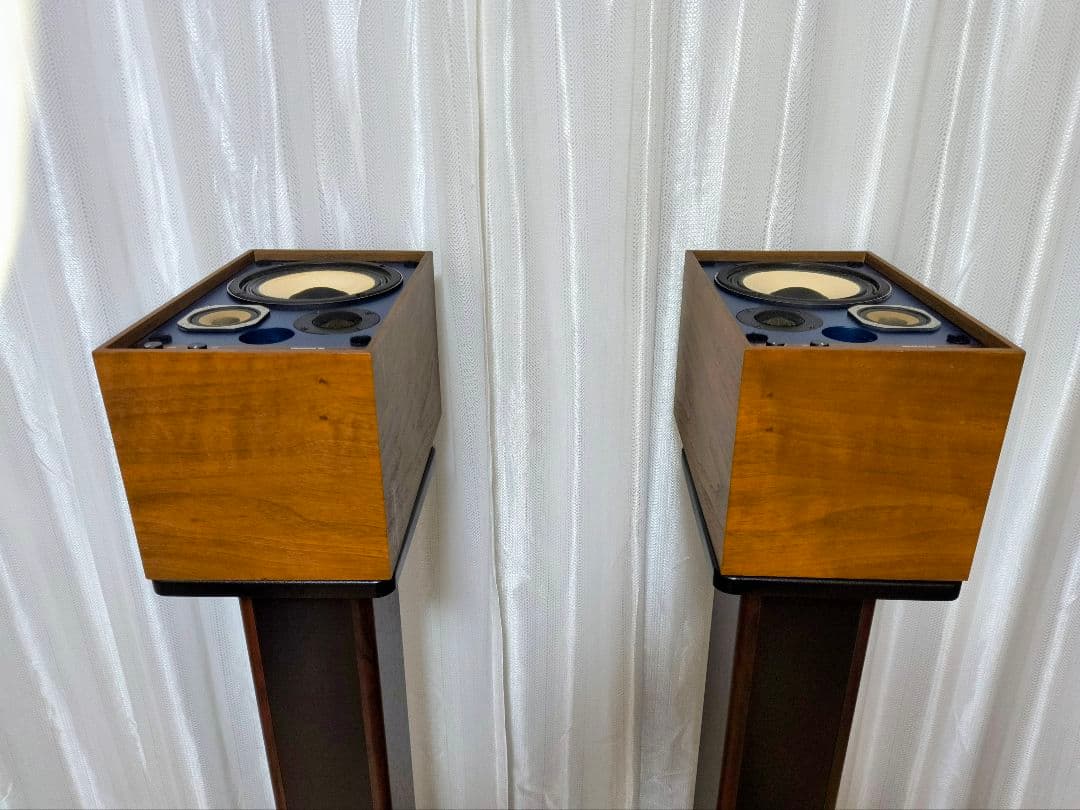 【完動品】JBL 4312M II 3wayスピーカー＆スタンド＆ケーブルセット