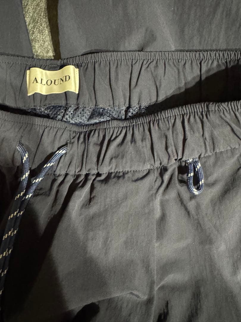 Alound ナイロンジャケット ナイロンパンツ セットアップ ネイビー XL