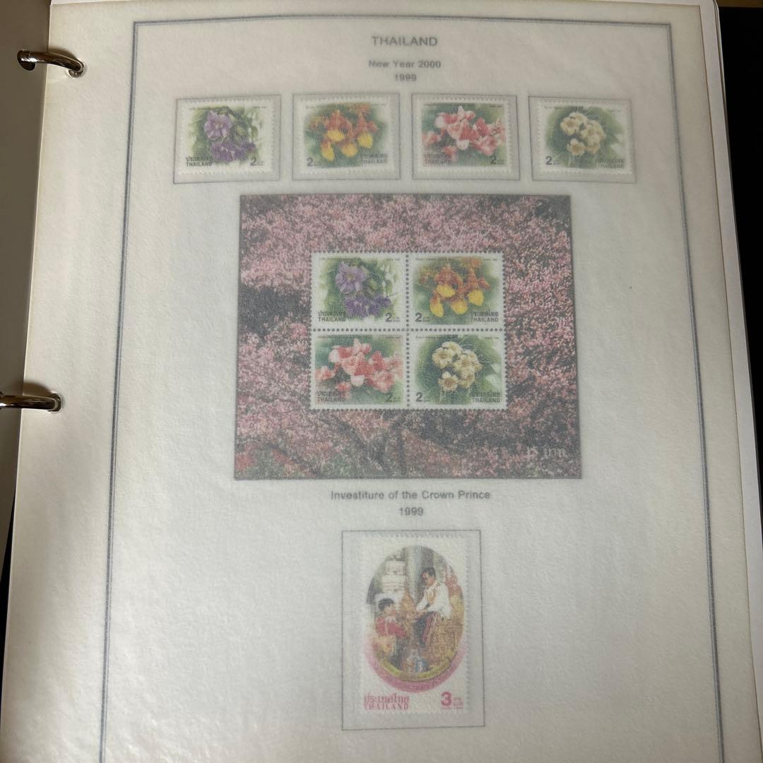 タイ切手アルバム