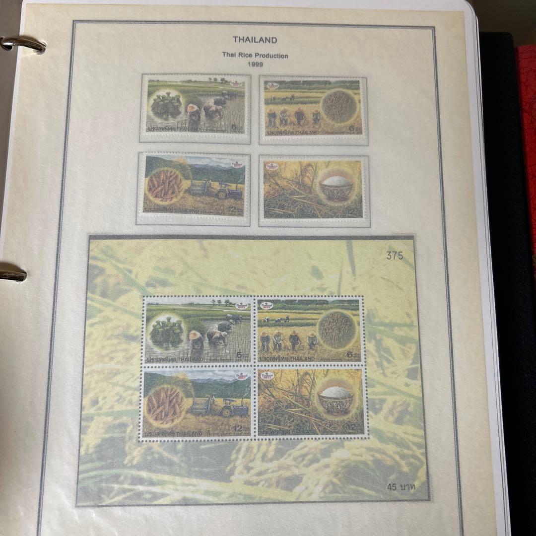 タイ切手アルバム