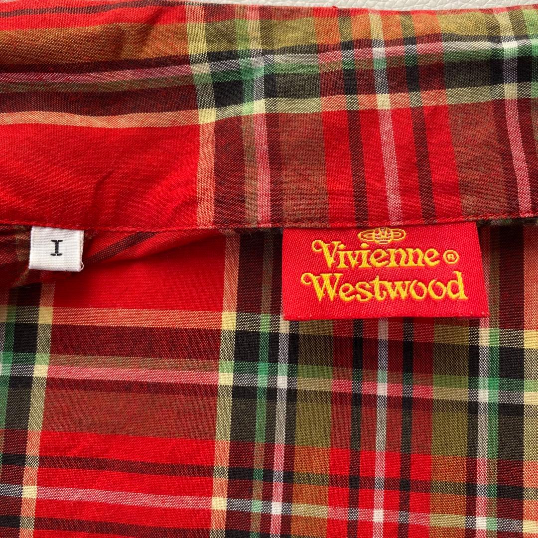 【美品】ヴィヴィアンウエストウッド　ブラウス　フリル　オーブボタン　イタリア製