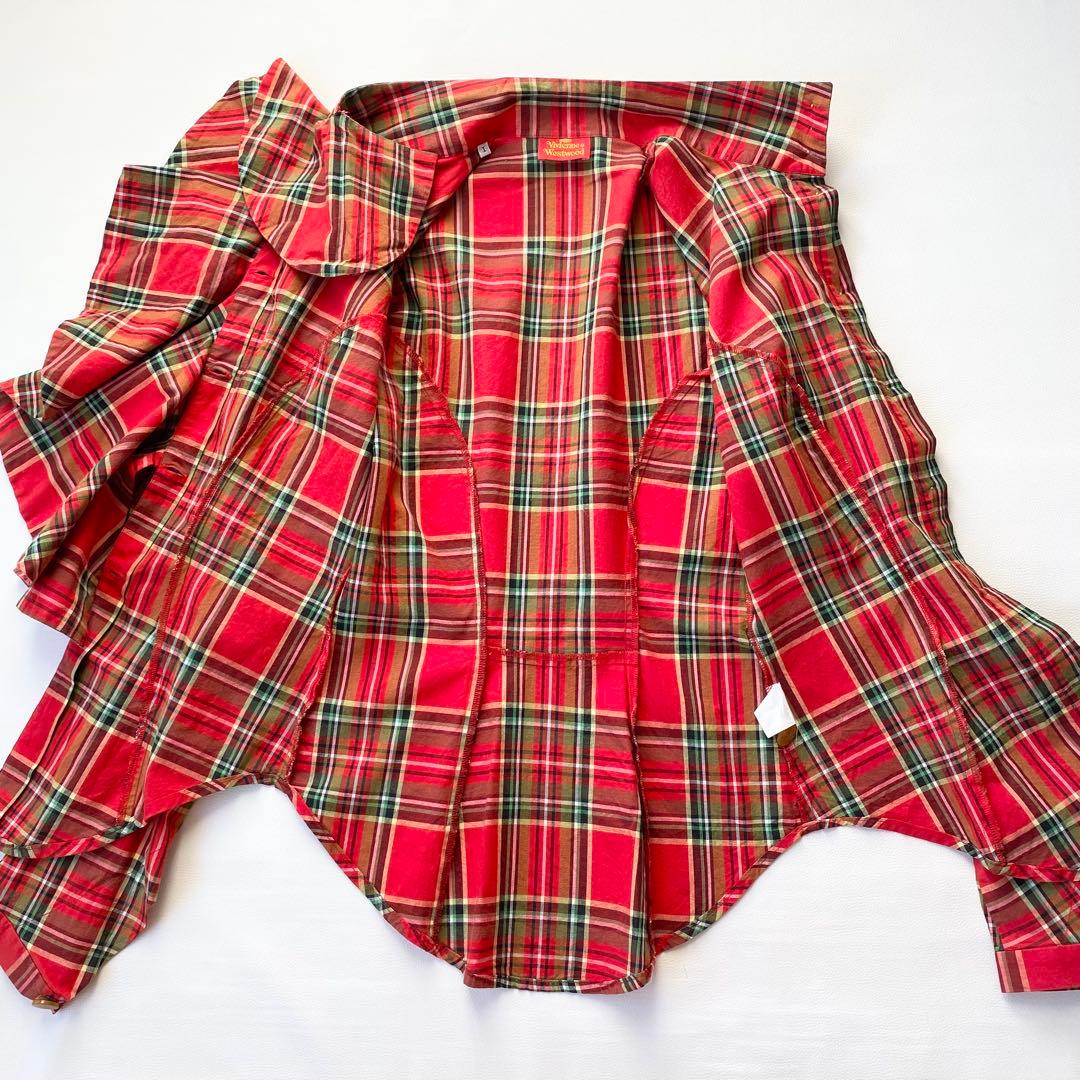 【美品】ヴィヴィアンウエストウッド　ブラウス　フリル　オーブボタン　イタリア製