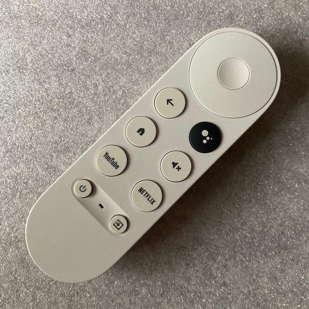 中古 箱なし Chromecast with Google TV 4K スノー