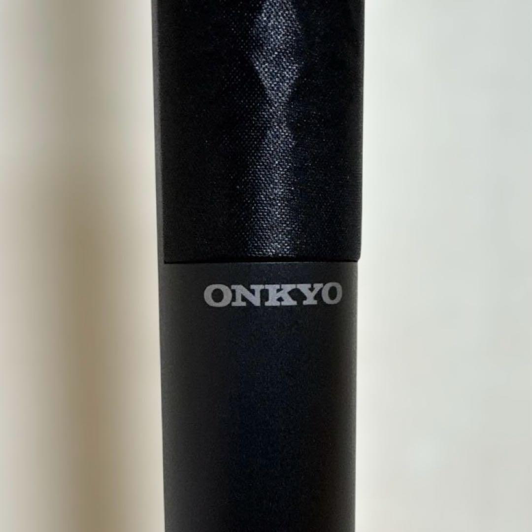 ONKYO スピーカースタンド 2本セット ブラック