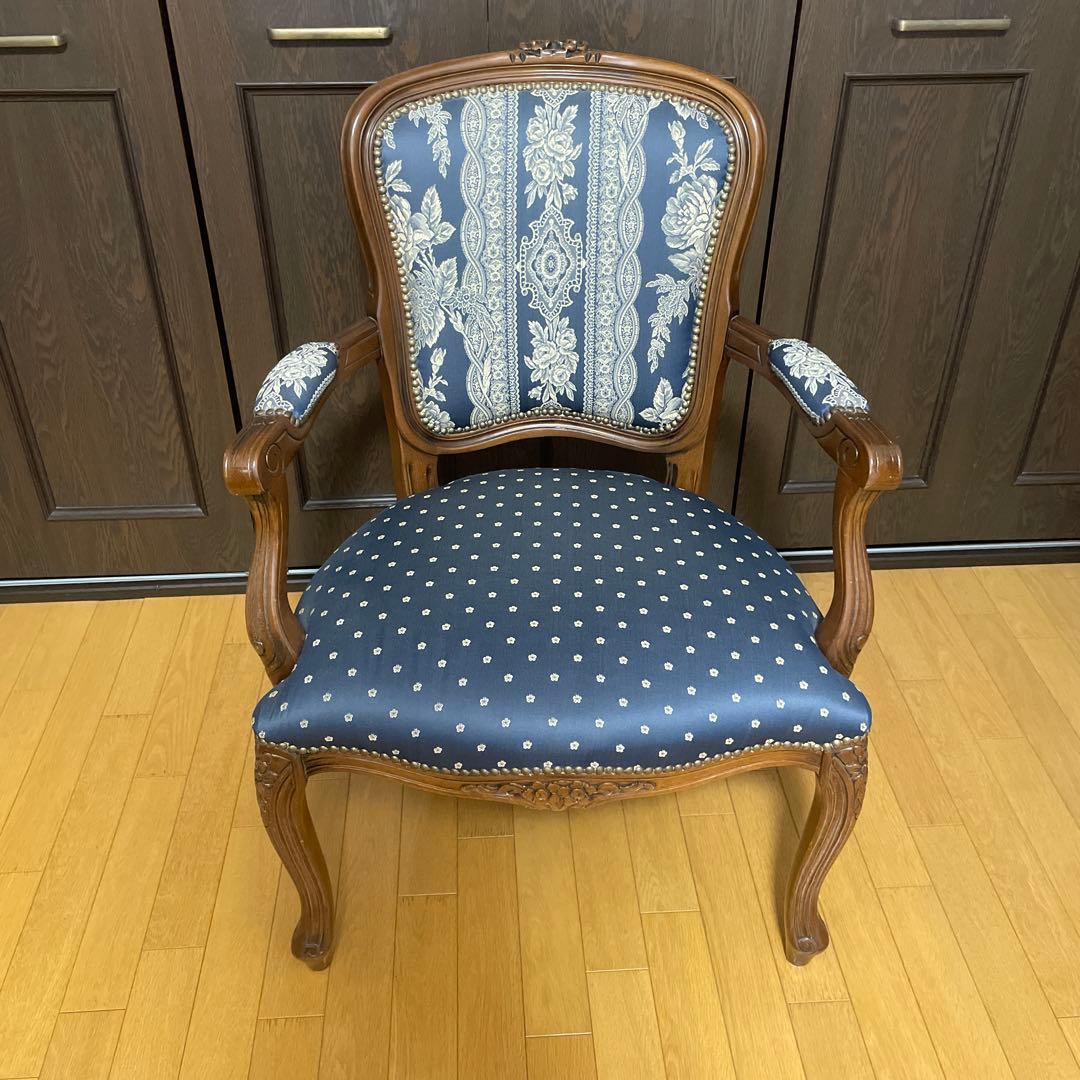 ③【条件あり】イタリア製　アンティーク　ダイニングチェア