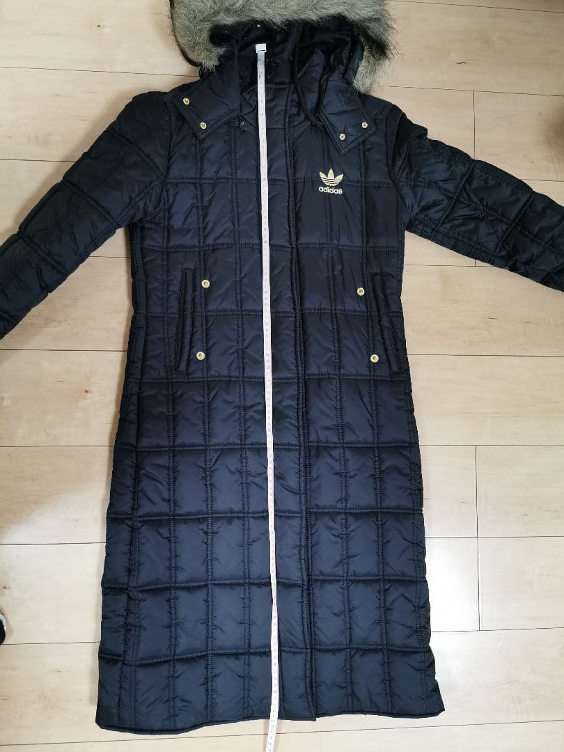 ベンチコート　アディダス　Lサイズ（小さめです）