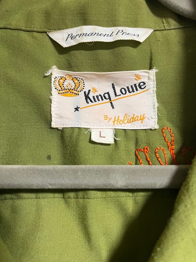ボーリングシャツ king louie vintage 60s 70s