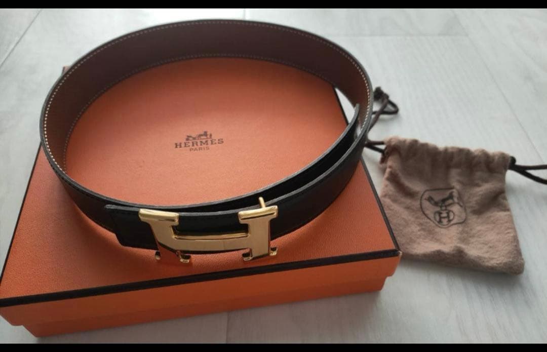 エルメス HERMES コンスタンス Hベルト リバーシブル 60