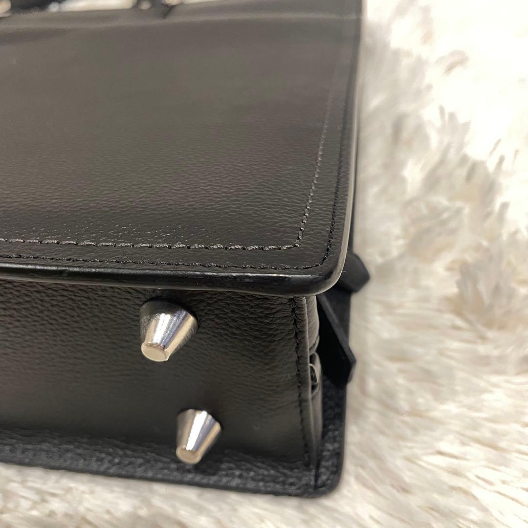 最高級 ランバン 自立型 ブリーフケース ビジネスバッグ A4 レザー メンズ