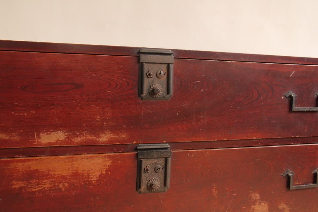 棚　2段　木製　収納棚　古道具　古家具　ビンテージ　アンティーク　レトロ