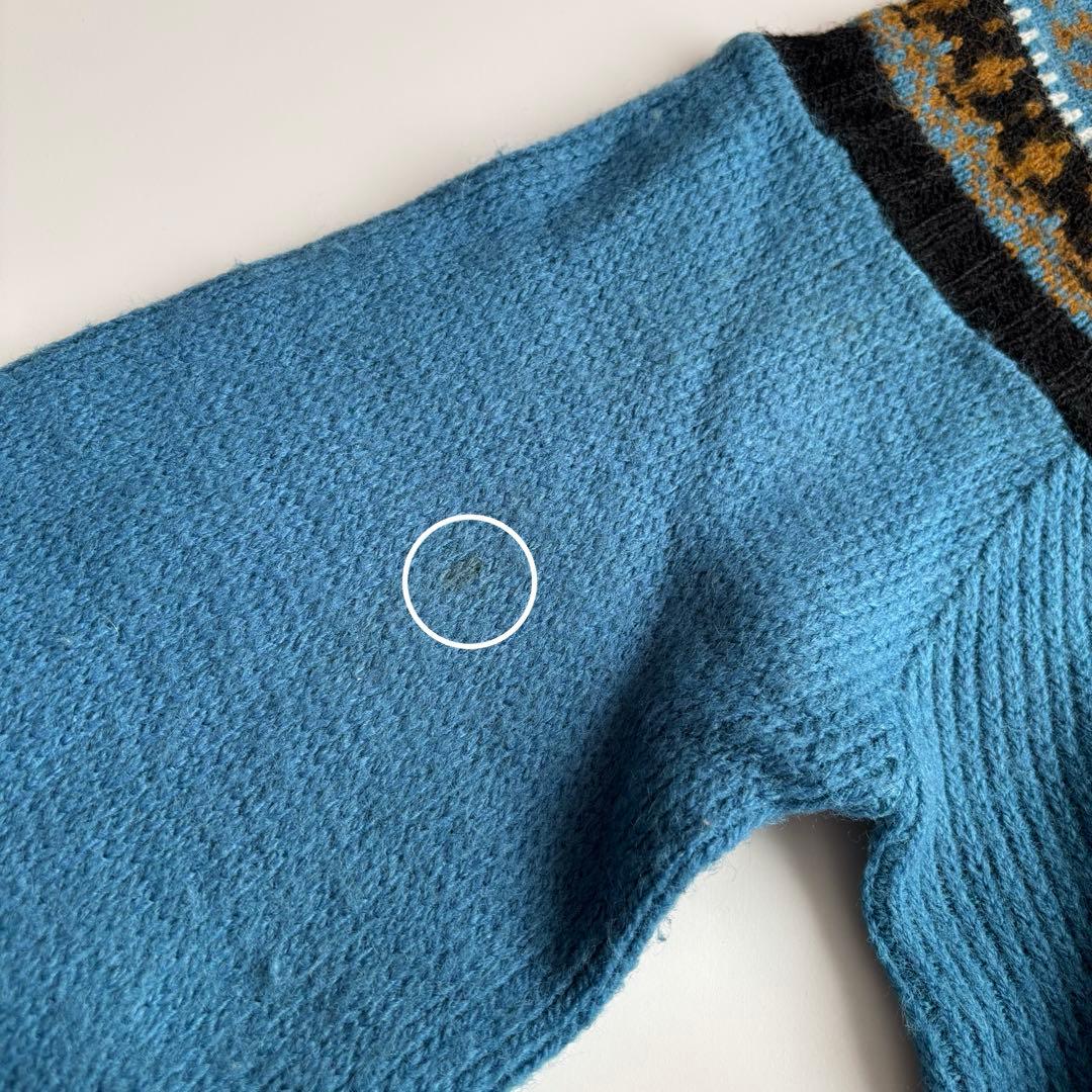 50's-60's REVEREノルディック柄 ニット ヴィンテージ L