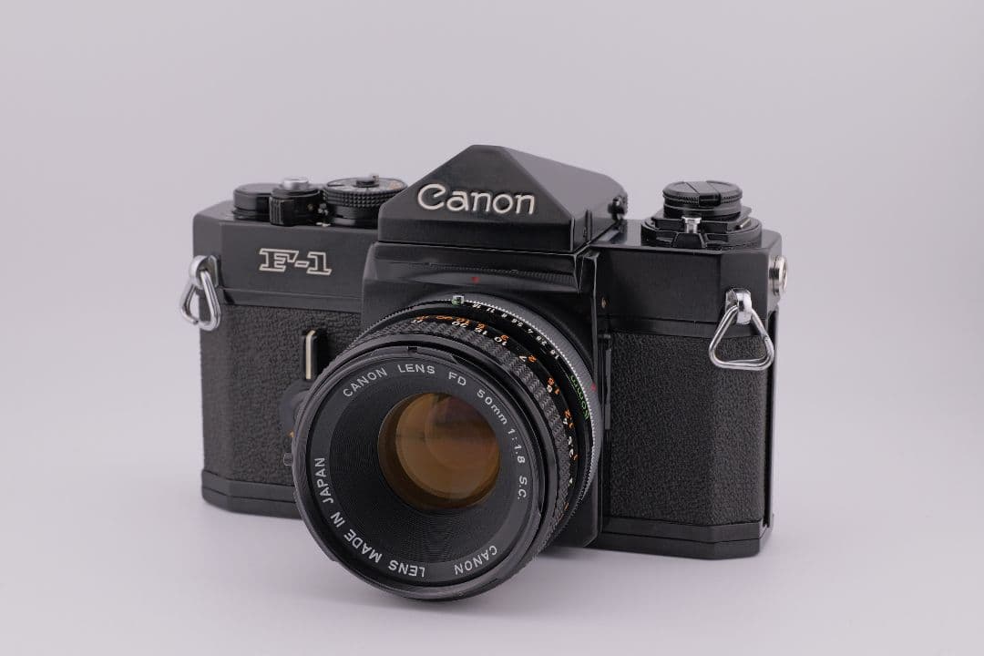 Canon F-1 前期型 + FDレンズ3本