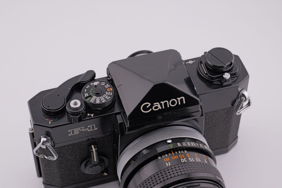 Canon F-1 前期型 + FDレンズ3本
