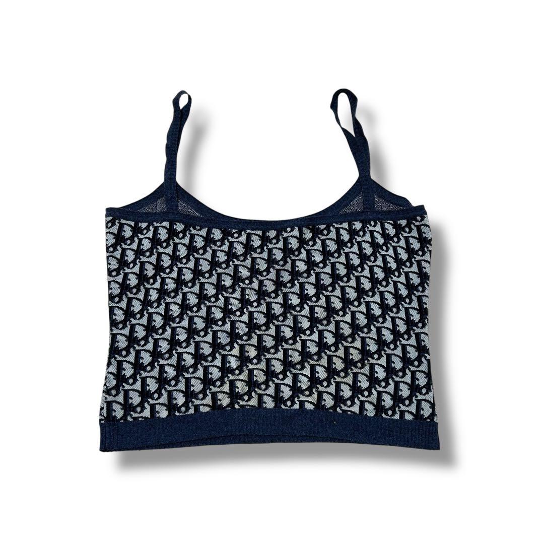 【希少】Christian Dior Oblique cropped top