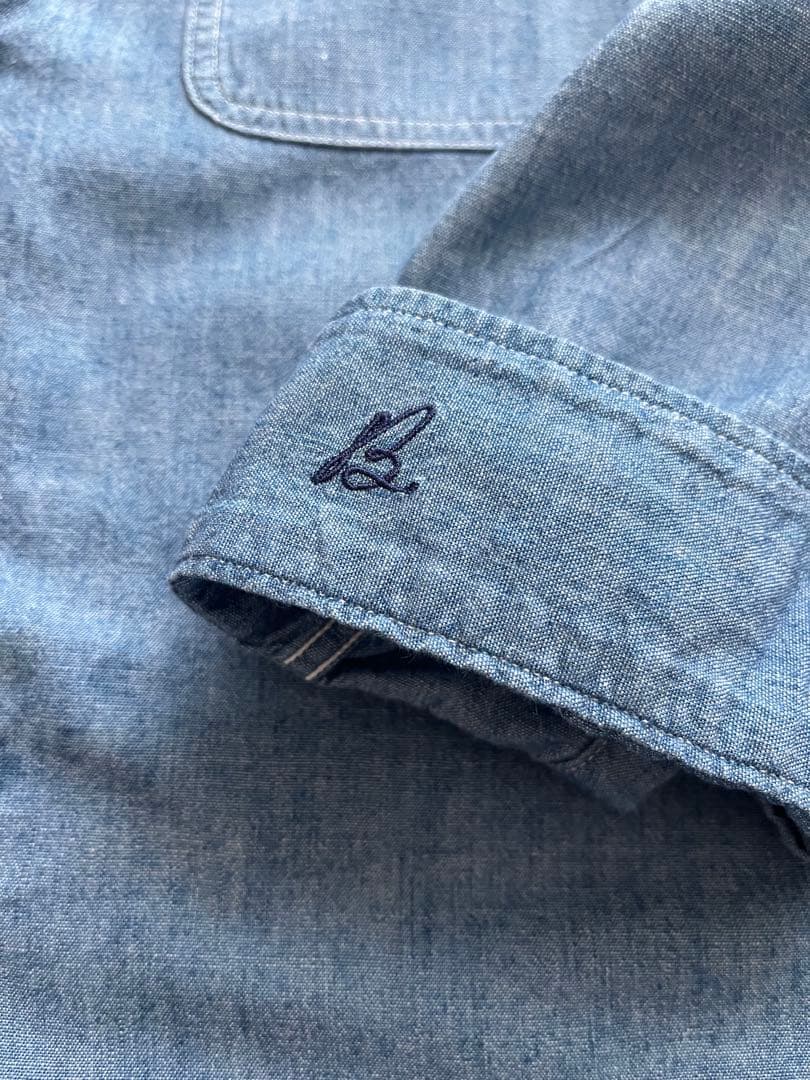 マディソンブルー　ハンプトン シャンブレー シャツ デニムシャツ